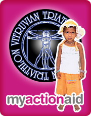 Vitruvian Triathlon ActionAid